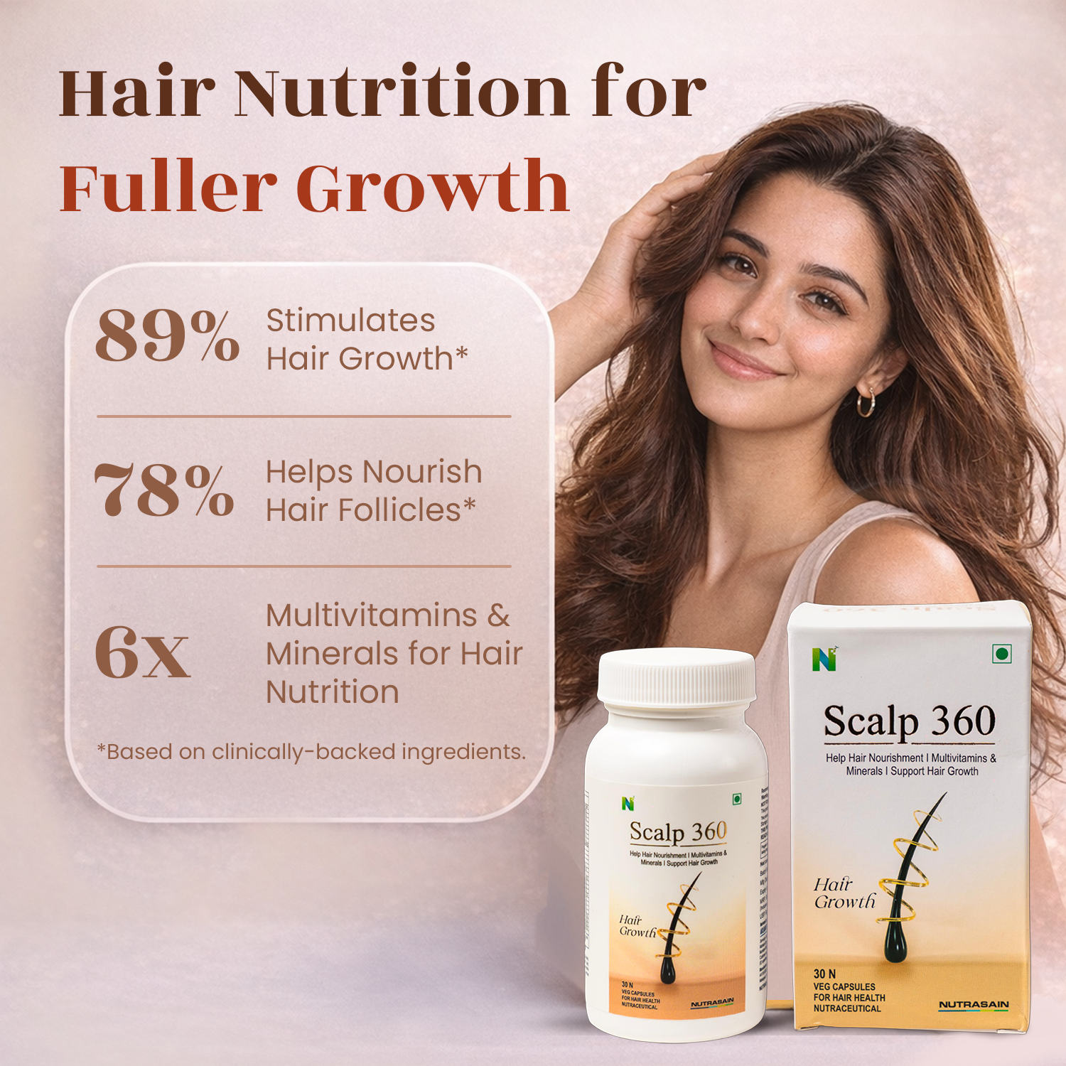 Scalp360: Key Ingredients That Support Hair Growth for Healthier, Stronger Hair